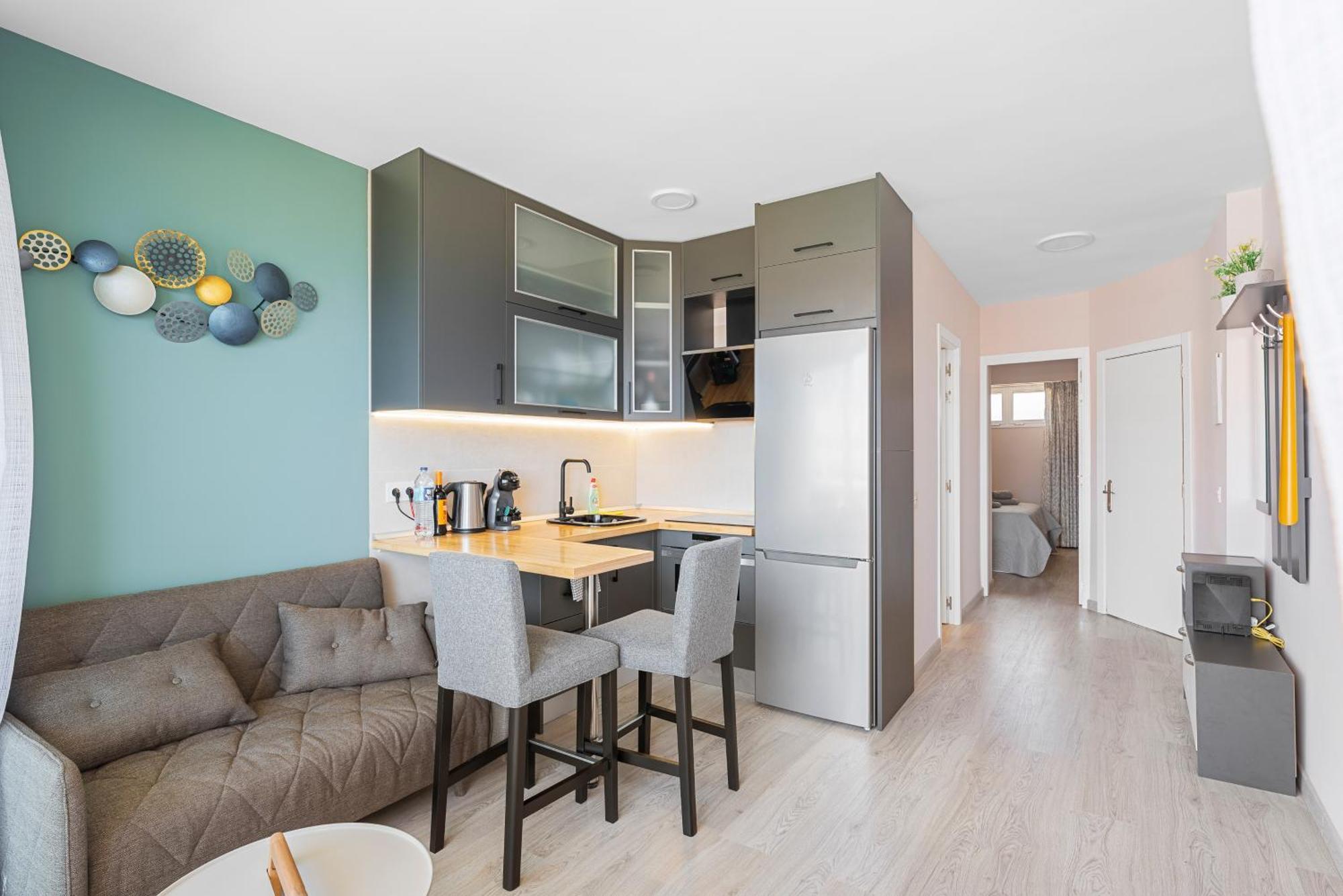Arenas Negras Playa La Arena, Newly Renovated Apartment Puerto de Santiago  Luaran gambar